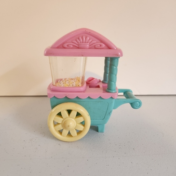 My Little Pony Other - My little Pony Hasbro 2002 Popcorn Fun Ponyville Replacement Popcorn Cart 5"